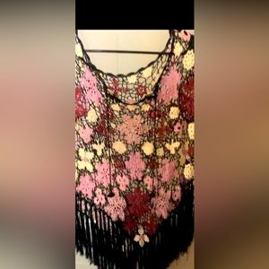 #6 Floral Crochet Shawl